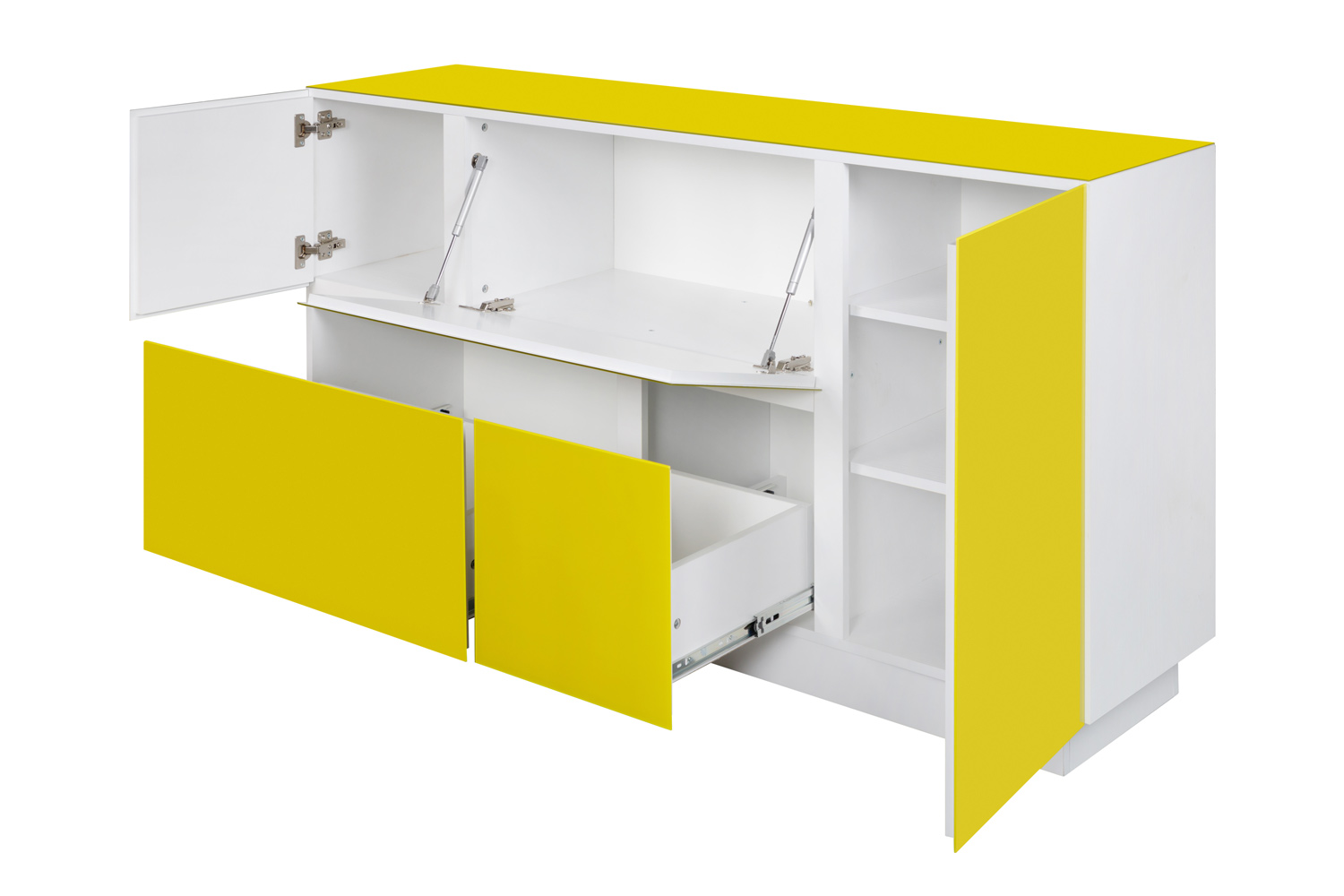 Шкаф модуль MD Color желтый
