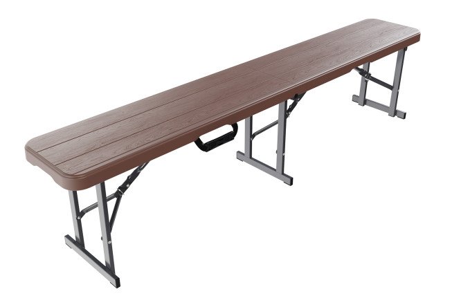 Изображение товара Складная скамейка Samman для садa дома и офиса коричневая