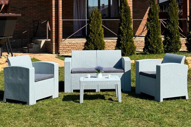 Изображение товара Комплект мебели Lana lux S цвет светло-серый