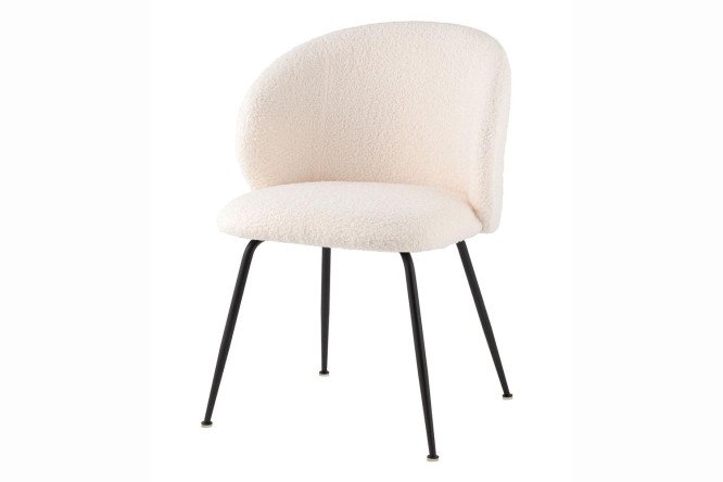 Изображение товара Обеденный стул Leaf 55x77x57 см с букетом из металла