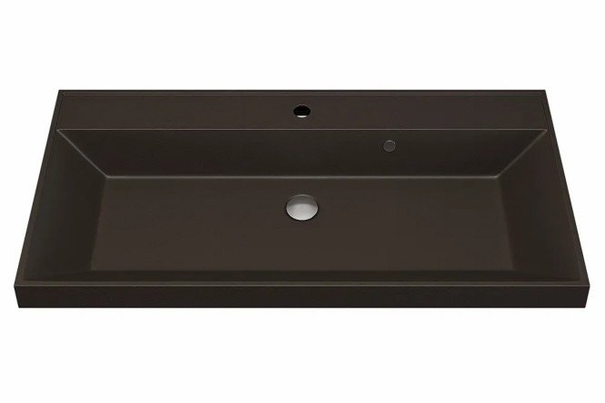 Фото 1 Раковина для ванной Classic Quartz 291030031 Полувстраиваемая, 90х15х45 см
