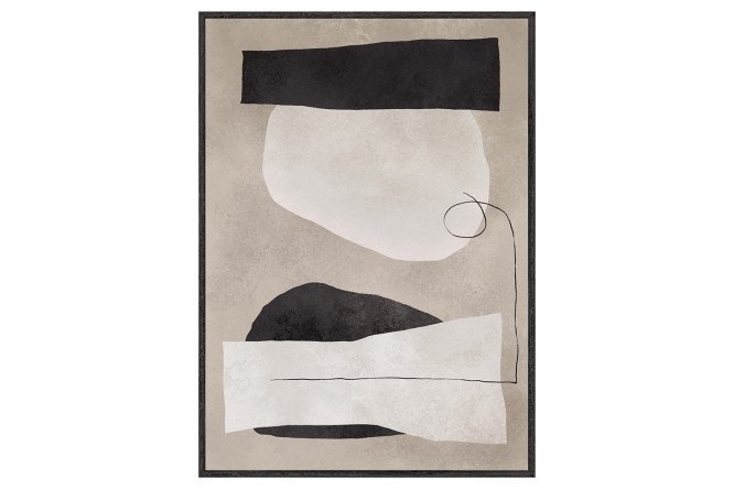 Изображение товара Репродукция в раме Абстрактная картина 60х89 см