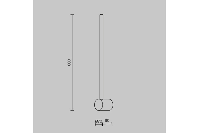 Бра LED MAYTONI Light Stick 3 кв.м, LED