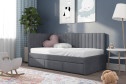 Кровать Ariana 80х160 см цвет тёмно-серый