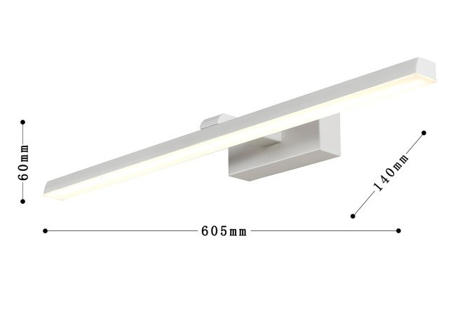 Светильник настенный LED FAVOURITE Scriptor 2.75 кв.м, LED