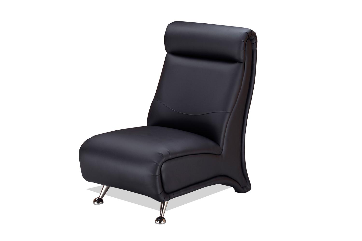 Кресло patrick black экокожа черный до 250 кг