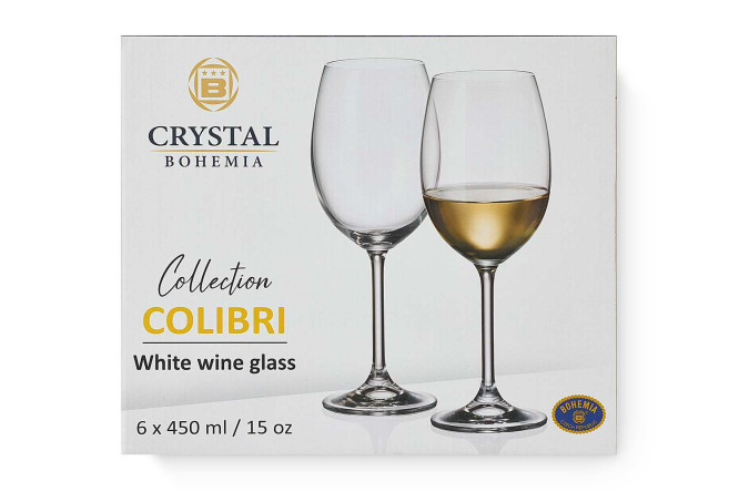 Набор бокалов Colibri/Gastro для вина 450 мл, 6 шт., Стекло