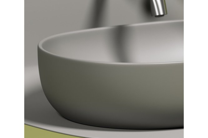 Умывальник накладной CERAMICANOVA Element CN6047MH 60х13.5х41.5 см