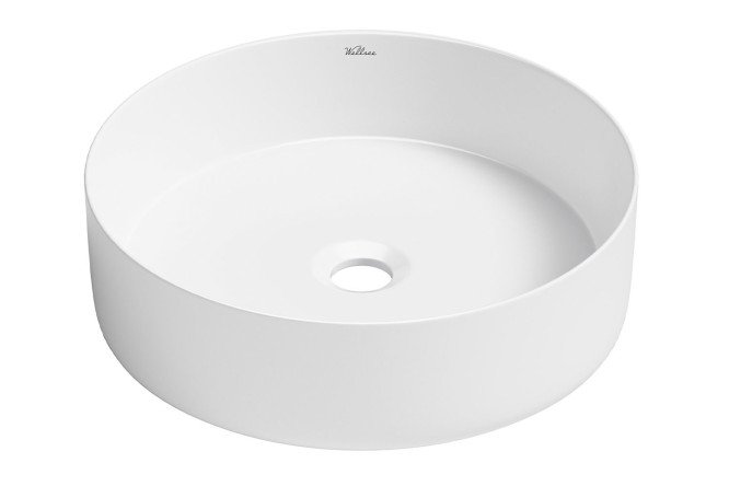 Изображение товара Раковина накладная Coax 323503000 40х13х40 см фарфор белый глянец