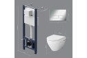 Инсталляция с унитазом и клавишей AM.PM Spirit V2.0 IS47051.701700 36.5х40х48.5 см