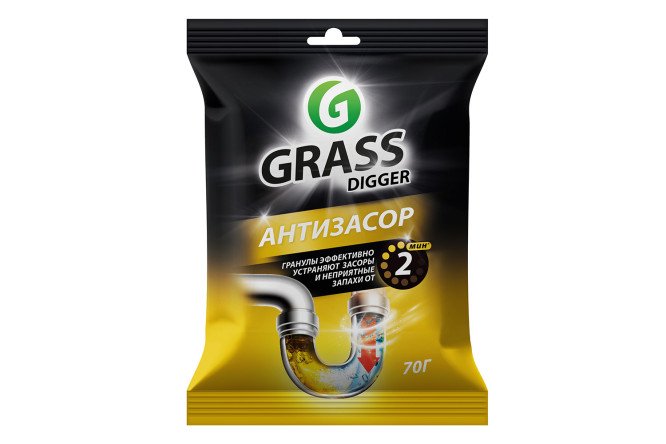Изображение товара Средство GRASS Digger grannules для прочистки труб