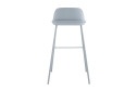 Барный стул Stool Group Mist 47х90х47 см, цвет сидушки серо-голубой, ножек серо-голубой