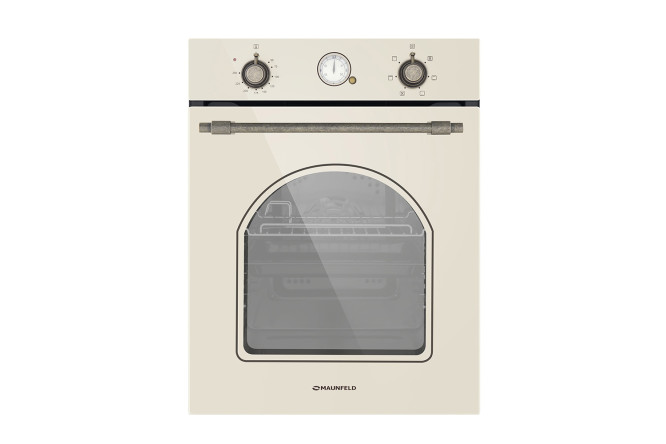 Изображение товара Электрический духовой шкаф MAUNFELD EOEF516RIB бежевый 51 л