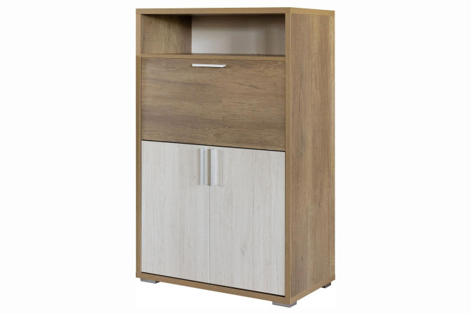 Изображение товара Тумба для обуви Верес 81.2х125.8х38.2 см в дубе каньон