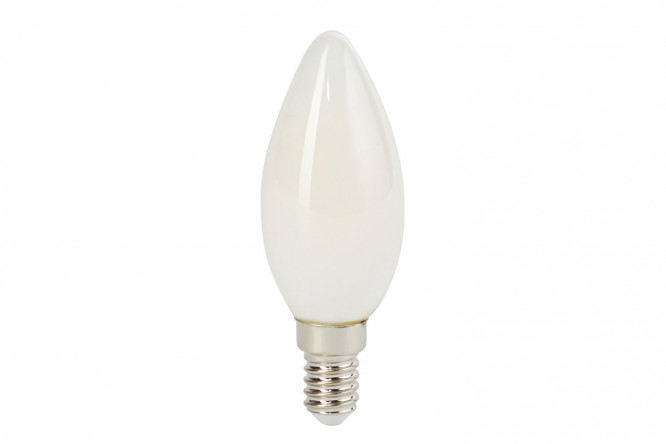 Лампа светодиодная Gauss Filament Свеча OPAL 420lm 2700К E14, 5W, Свеча, Тёплый