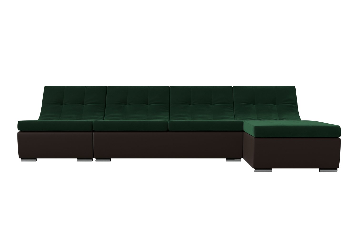 Лига диванов диван сенатор 100 зелёный/ бежевый цвет