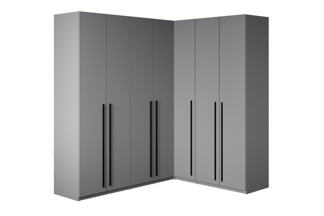 Изображение товара Угловой шкаф София с 7 дверями для хранения