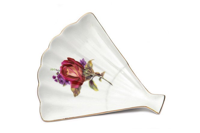 Изображение товара Икорница Guterwahl Party Time Утренняя роза из фарфора для подачи икры