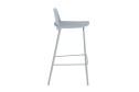 Стул полубарный Stool Group Mist 47х80х47 см, цвет сидушки серо-голубой, ножек серо-голубой