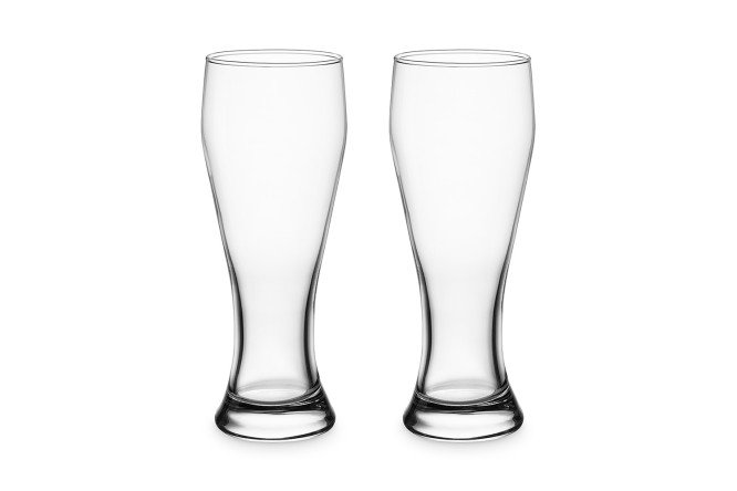 Изображение товара Набор стаканов HOFF Beer для пива 300 мл, стекло, 2 шт.
