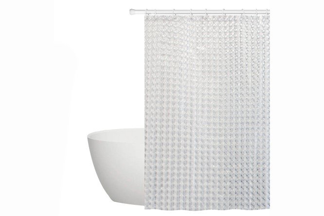 Изображение товара Штора для ванной комнаты Crystal PEVA 180x180 см водонепроницаемая