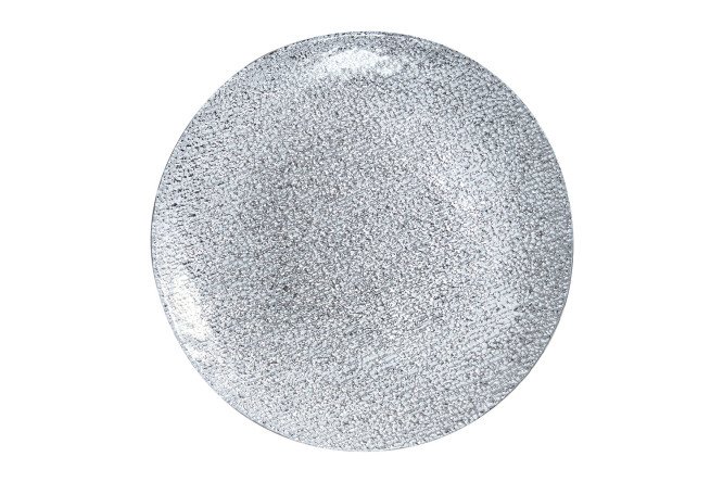 Изображение товара Тарелка обеденная Lefard Феерия Shine silver Стекло, 27 см