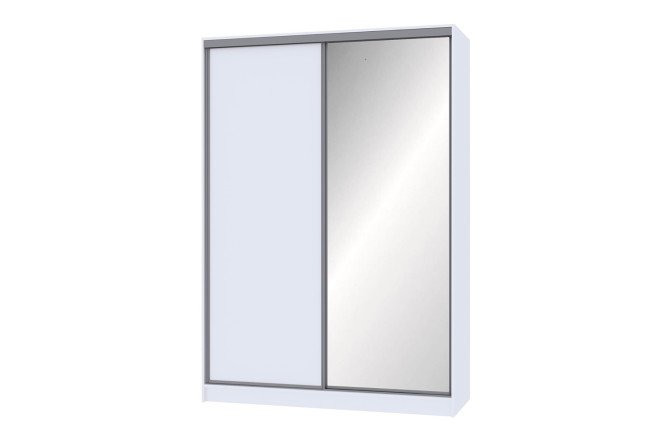 Изображение товара Шкаф-купе Home 160х229,5 см, белый, с одним зеркалом