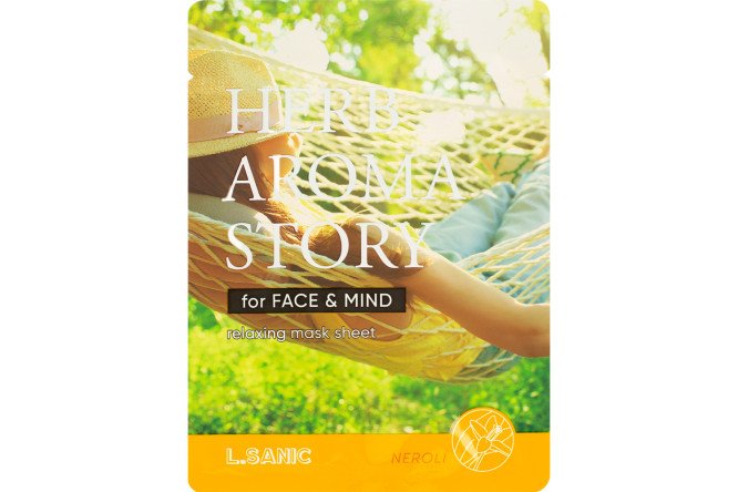 Изображение товара Маска тканевая Herb aroma story для лица