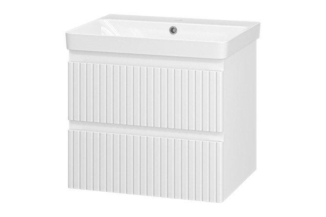 Изображение товара Тумба подвесная Victory 60 с раковиной и двумя ящиками