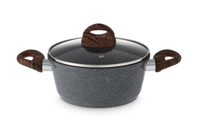 Изображение товара Кастрюля с крышкой BERKRAFT Luna 2 л для индукционных и обычных плит