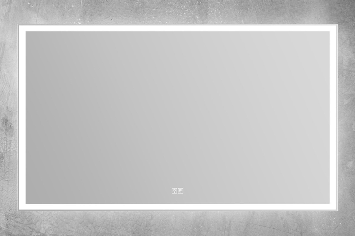 Зеркало с подсветкой BELBAGNO SPC-GRT-1400-800-LED-TCH-WARM с подогревом 140х80 см