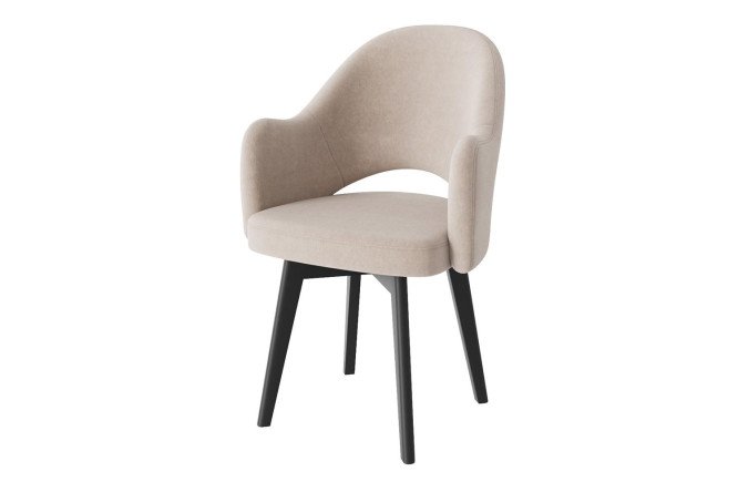 Изображение товара Стул Клео с подлокотниками 57х90х63 см мягкое кресло для дома и офиса