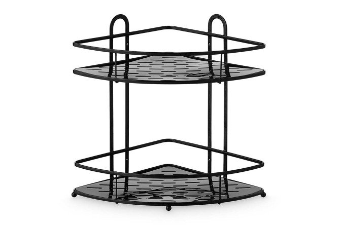 Полка угловая 2-ярусная BERKRAFT Practical ZC1101 27x34.5x27 см
