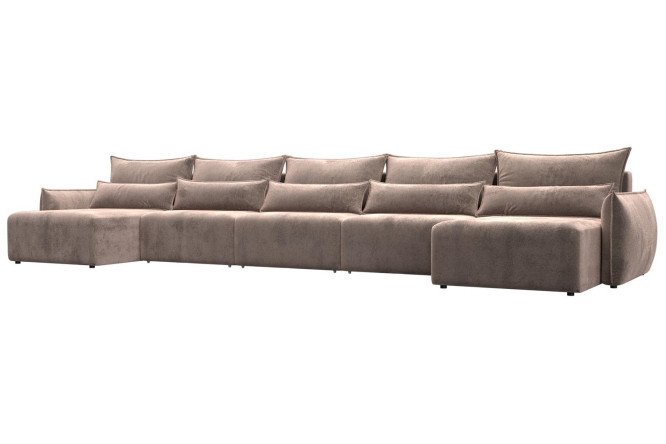 Изображение товара Угловой диван Лига 051 МегаЛонг с механизмом еврокнижка, размеры 518х96х170 см