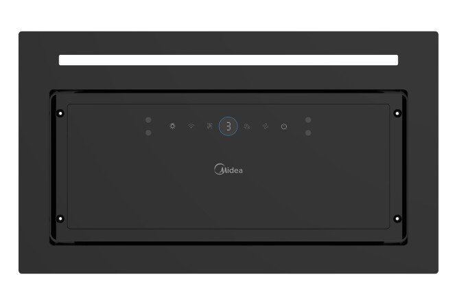 Фото 9 Вытяжка MIDEA MH 60I970GB цвет чёрный, 52 см