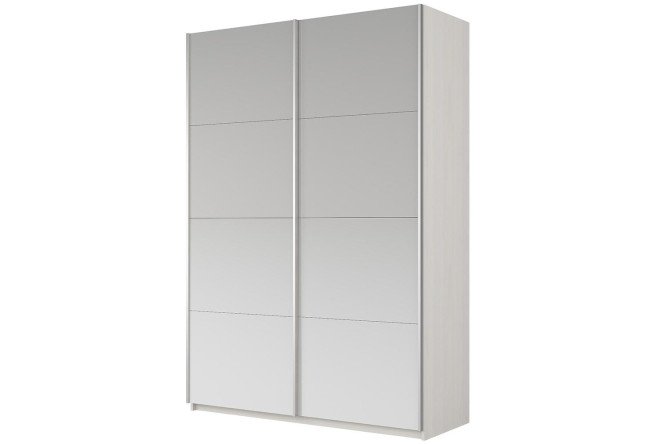 Изображение товара Шкаф-купе 2-дверный Cors 160х230 см, ясень Анкор светлый, фасад зеркало