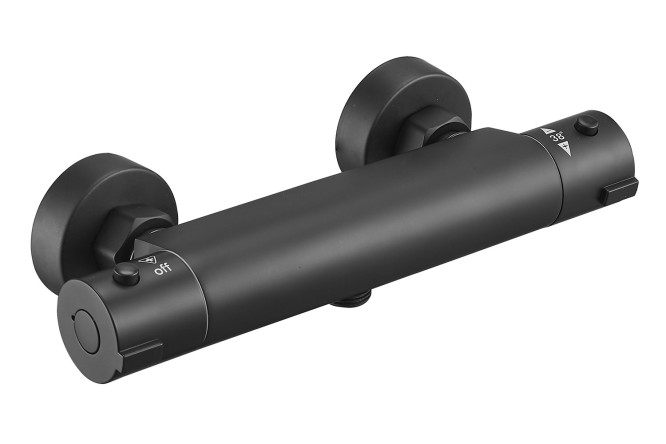 Изображение товара Смеситель-термостат ESKO Mikros T3080 Black для ванной и кухни