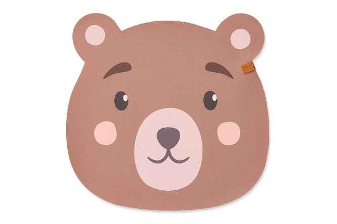 Изображение товара Салфетка сервировочная HOFF Bear 34х0.18х32 см из ПВХ коричневая