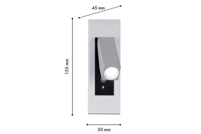 Светильник настенный FAVOURITE Bedside 1 кв.м, LED