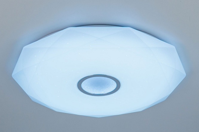 Фото 8 Светильник потолочный CITILUX Диамант Смарт 30 кв.м., LED, 67 см