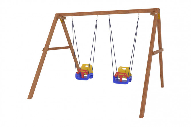 Изображение товара Уличные качели Р911-2 с функцией 3 в 1 для сада и дачи