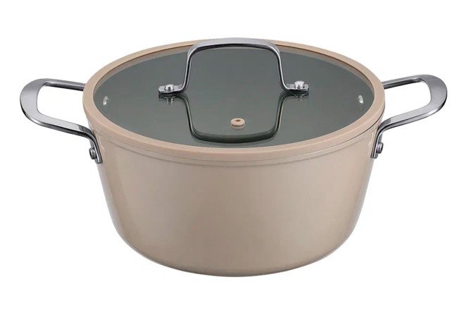 Кастрюля с крышкой REGENT Inox Taup 4 л
