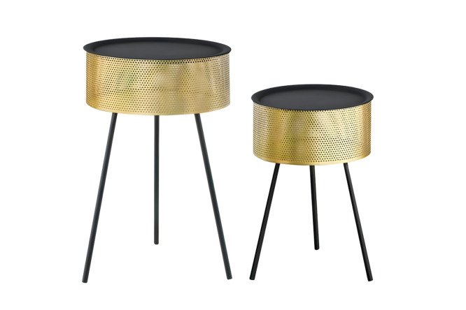 Изображение товара Набор подставок под кашпо HOMIUM Flower Duet Delux металлический стильный