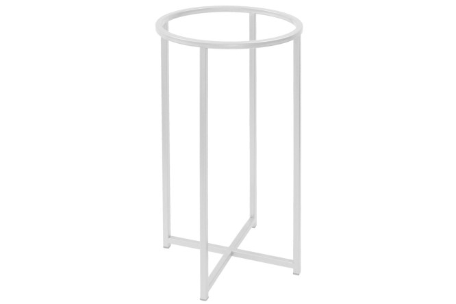 Изображение товара Подставка под кашпо Grace 34х60х34 см напольная металл белая