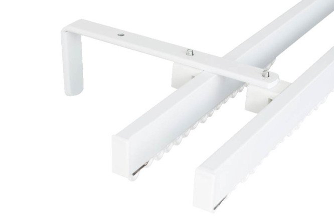 Изображение товара Карниз стеновой двухрядный Facile Standard 420 см для штор