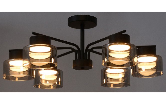 Люстра SCHAFFNER Lumbre 20 кв.м., 65x24x65 см, GX53
