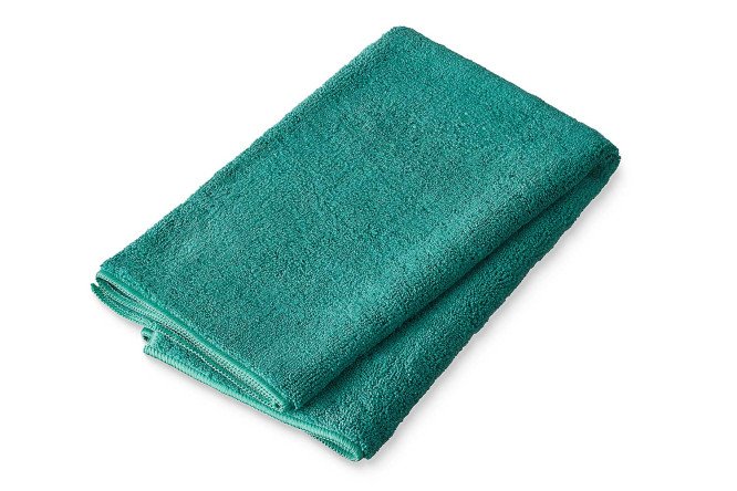 Изображение товара Двусторонняя салфетка для пола 26070 с застежкой микрофибра 50х60 см