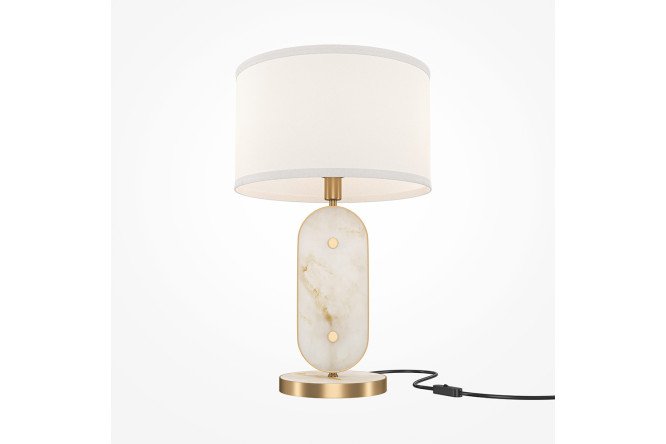 Светильник настольный MAYTONI Marmo MOD099TL-01G E27, 28x44x28 см
