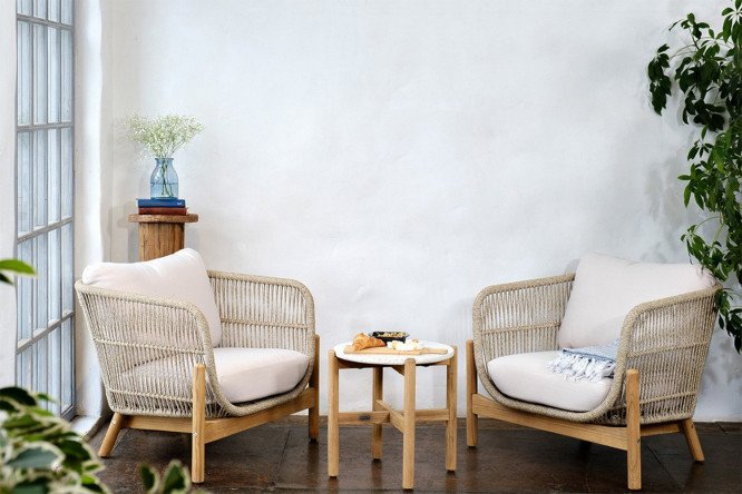 Изображение товара Комплект кофейный из тика  Talara