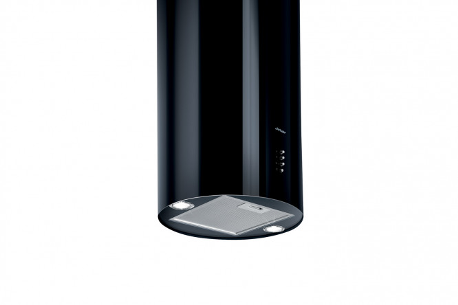 Изображение товара Вытяжка Jetair PIPE ISLAND цвет чёрный, 43 см